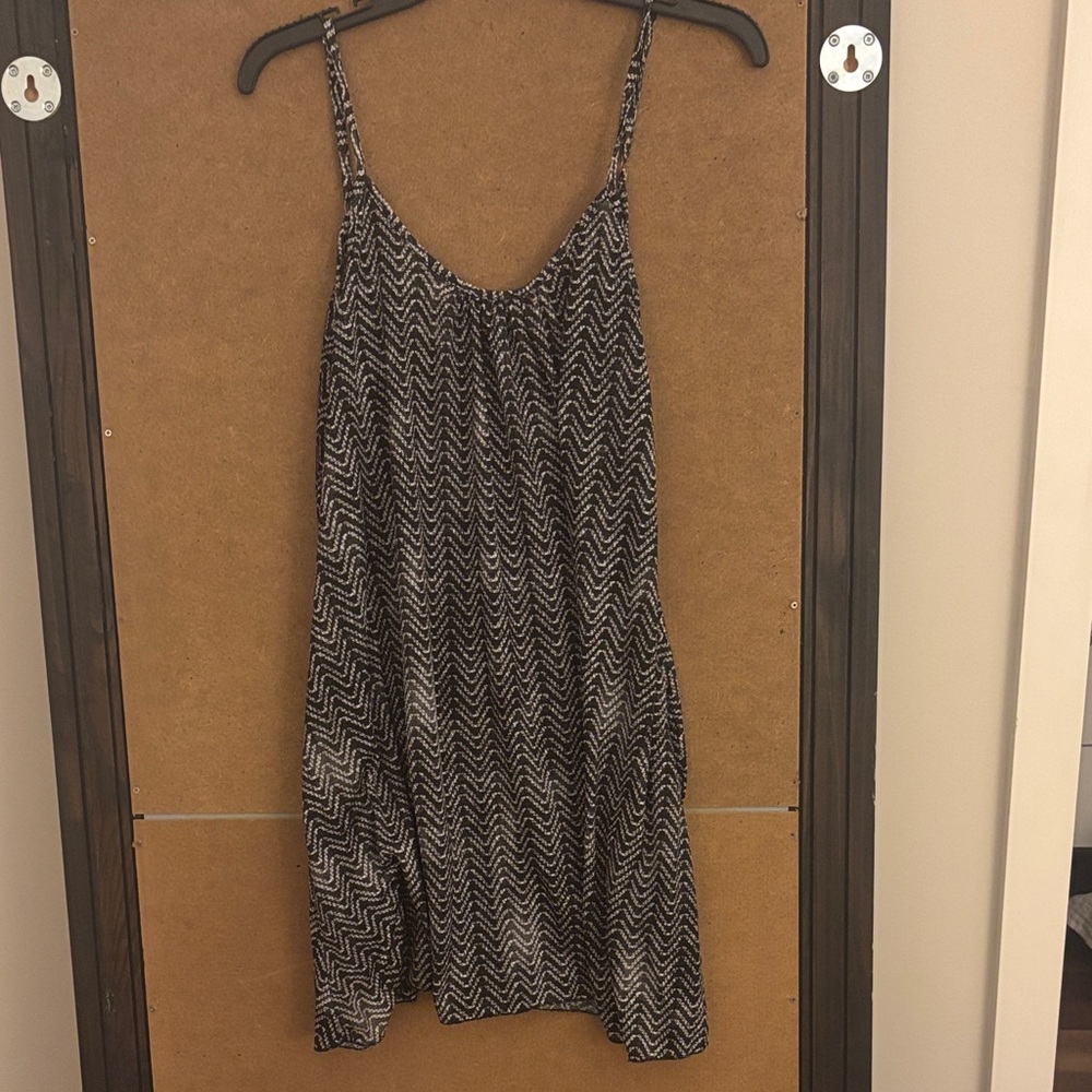 Elan Black and White Knit Fabric